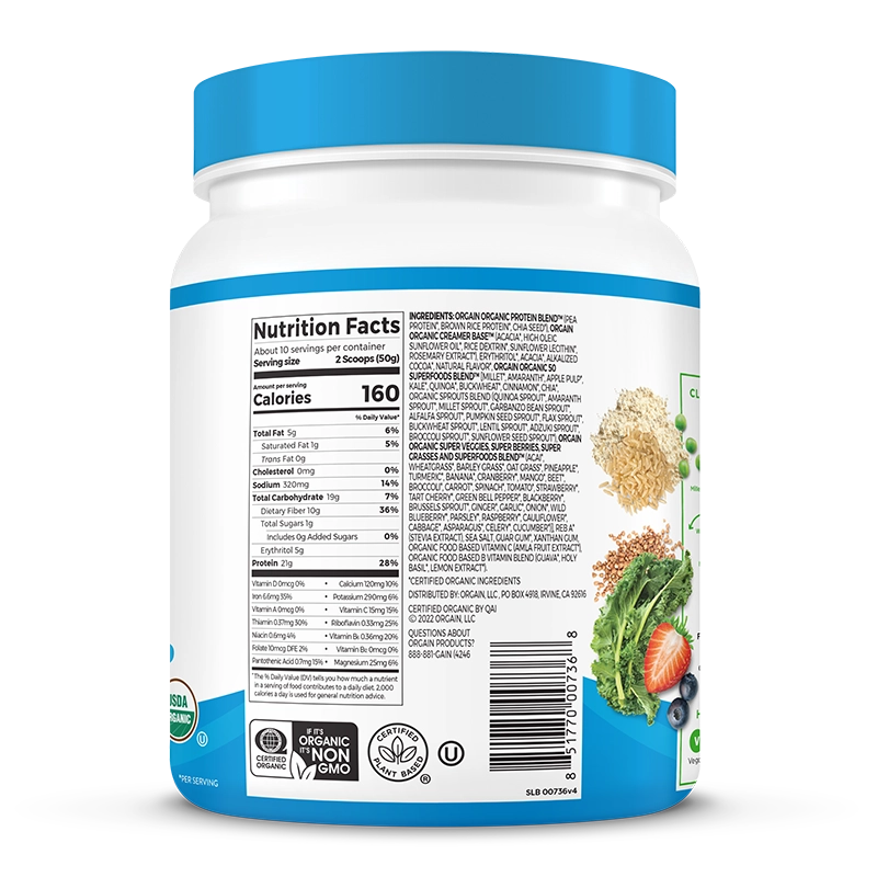 Orgain superfood powder deals