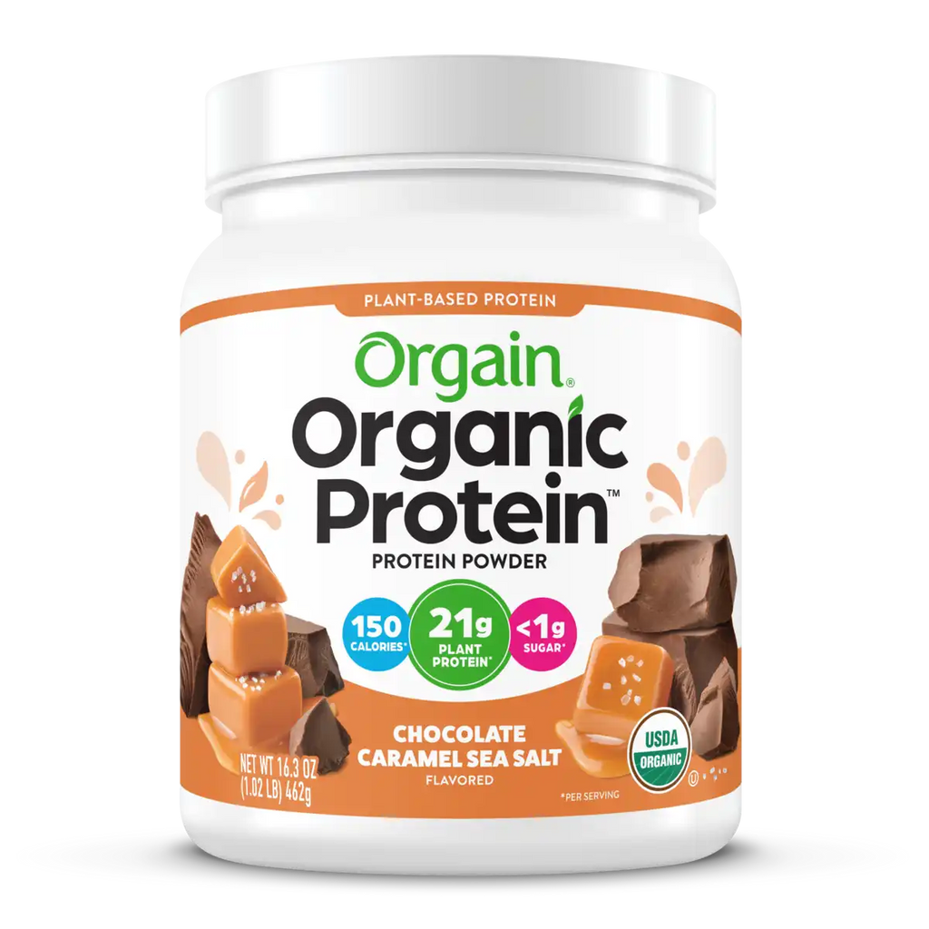 Organic Protein™ Plant Based Protein Powder - Chocolate Caramel Sea Salt Featured Image