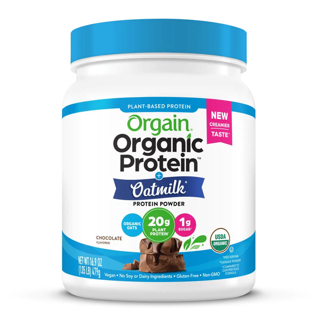 Organic Protein™ + Oatmilk Plant Based Protein Powder - Chocolate Featured Image