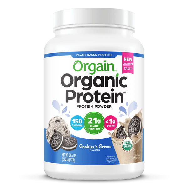 Cookies & Cream Organic Plant-Based Protein Powder | Orgain