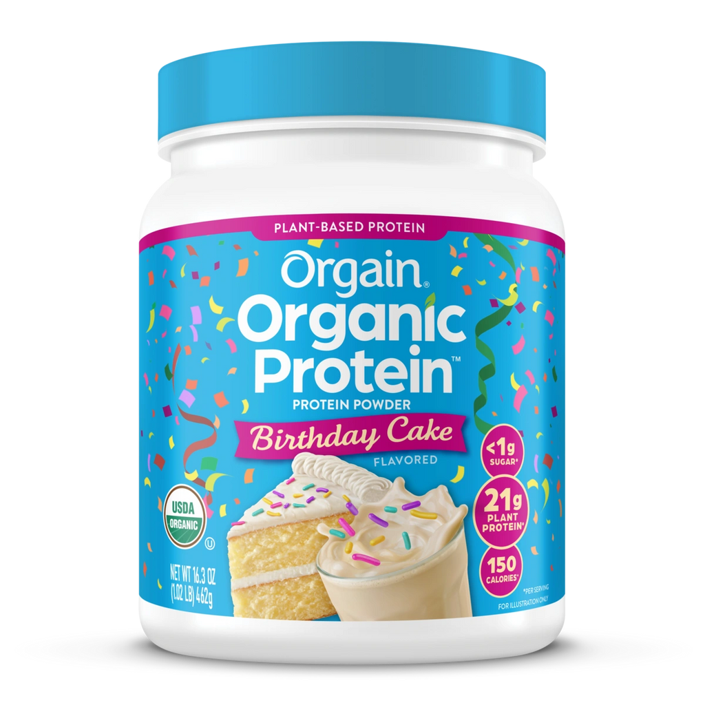 Organic Protein™ Plant Based Protein Powder - Birthday Cake Featured Image