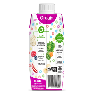 Orgain USDA Organic Kids Nutritional Protein Shake, Fruity Cereal