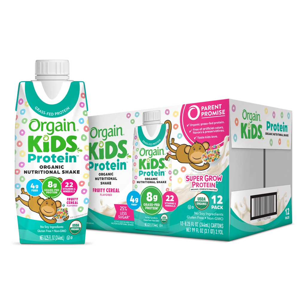 Kids Protein Organic Nutrition Shake - Fruity Cereal Featured Image