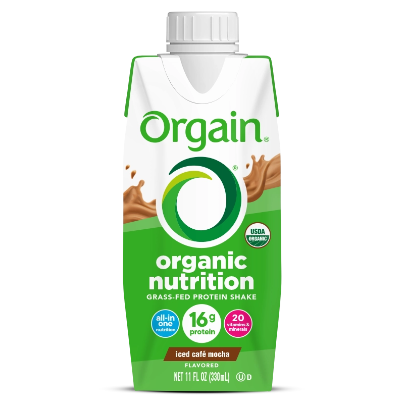 Orgain Clean Protein Iced Coffee (12-Pack)