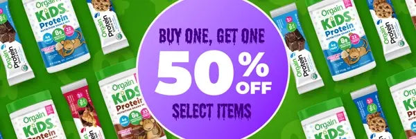 Buy One Get One fifty percent off select items