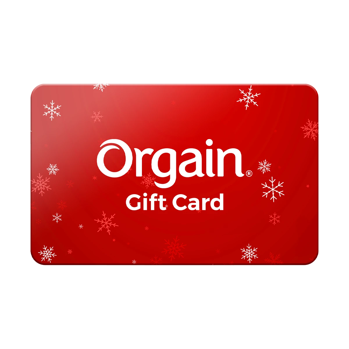 front of Orgain.com Gift Card 