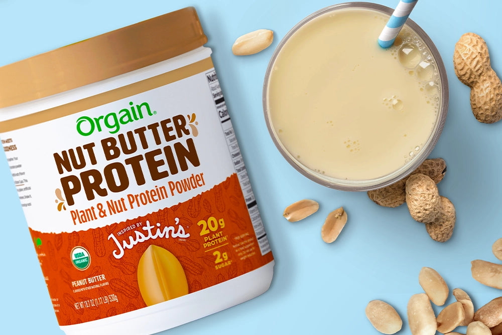 Orgain x Justins nut butter protein powders coming soon.