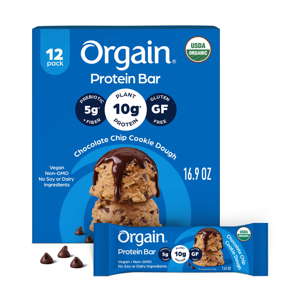 Organic Protein Bar - Chocolate Chip Cookie Dough Featured Image