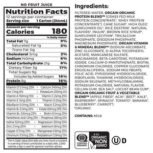 Orgain Organic Kids Nutritional Shake, 22 Vitamins & Minerals